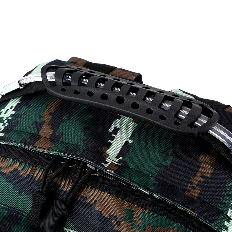 Camouflage Waterproof Nylon Outdoor Camping Backpack - Image 4