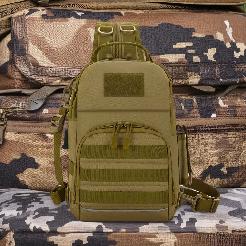 Camouflage Tactical Crossbody Bag - Large Capacity Outdoor Men's Backpack