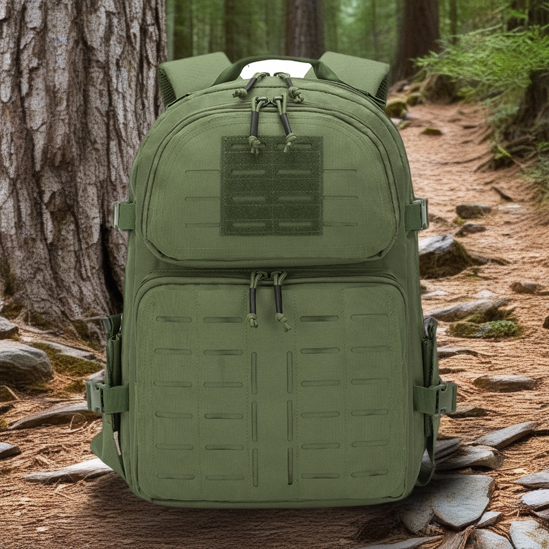 Camouflage Tactical Hiking Backpack - Large Capacity Outdoor Multifunctional Travel Bag