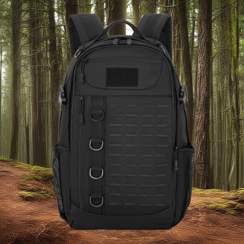Camouflage Tactical Backpack: Large Capacity Multi-Functional Outdoor Gear for Hiking, Camping & Mountaineering