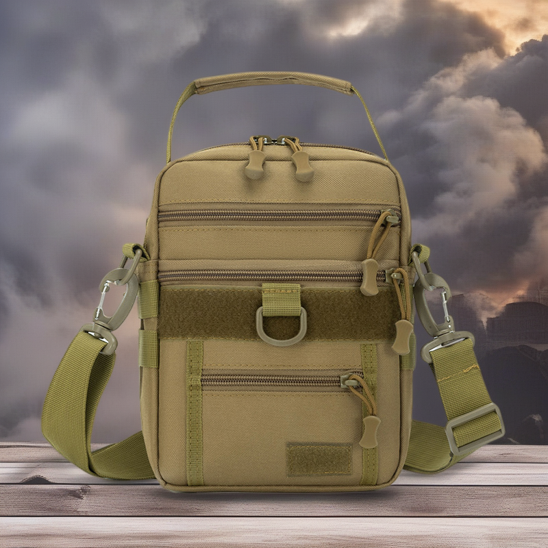 Camouflage Tactical Crossbody Bag - Large Capacity Multi-Purpose Outdoor Sports Handbag for Men