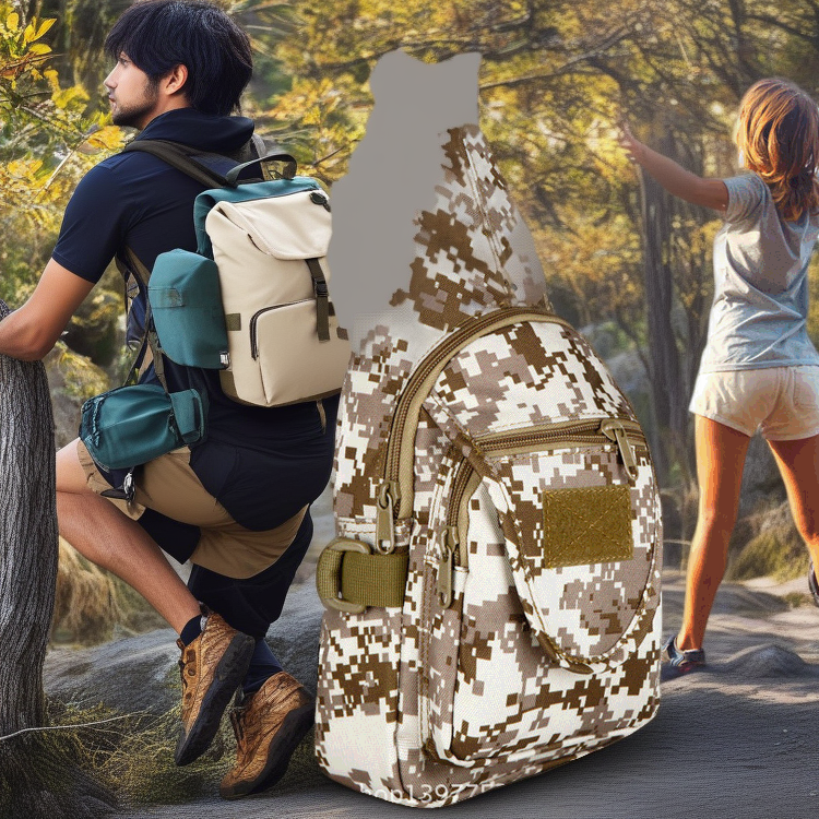 Aplon Camouflage Tactical Backpack - Unisex Outdoor Mountaineering & Sports Crossbody Bag