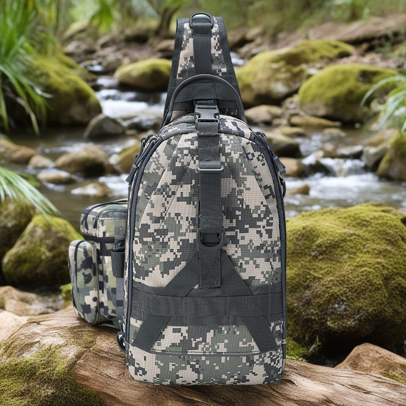 Aplon Camouflage Tactical Chest Bag - Multi-Purpose Outdoor Shoulder Crossbody Handbag