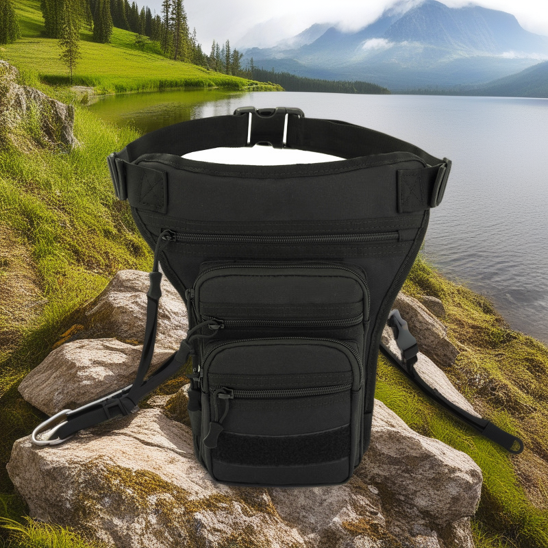 Camouflage Multi-Functional Outdoor Riding Waist Bag | Fishing Gear & Travel Sports Leg Bag