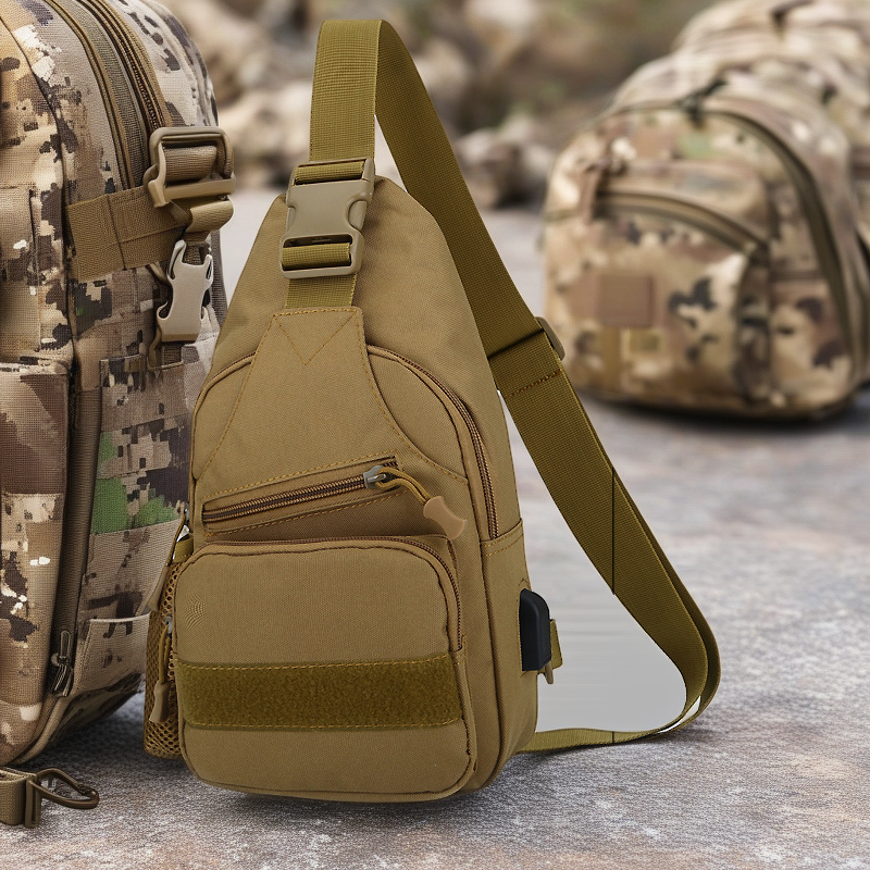 Camouflage Tactical Outdoor Shoulder Messenger Bag - Wholesale Factory Direct
