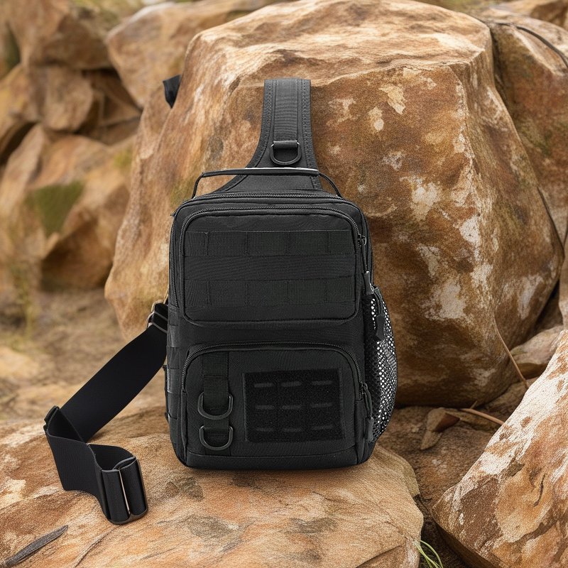 Camouflage Luya Crossbody Chest Bag - Urban Riding & Travel Multi-Functional