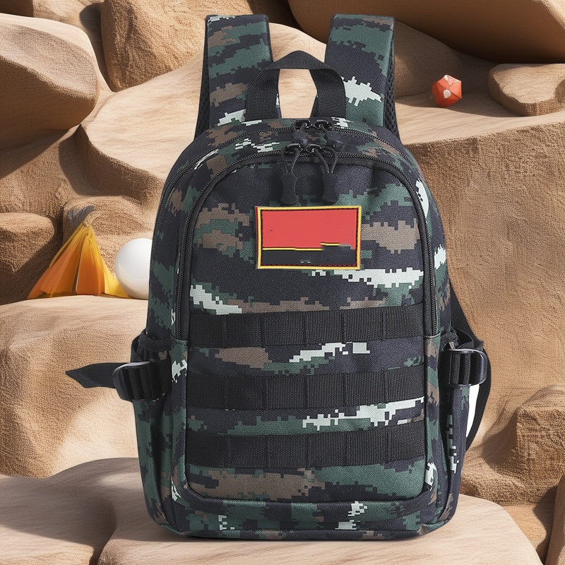 Camouflage Adventure Backpack for Kids - Summer Camp & School Essentials