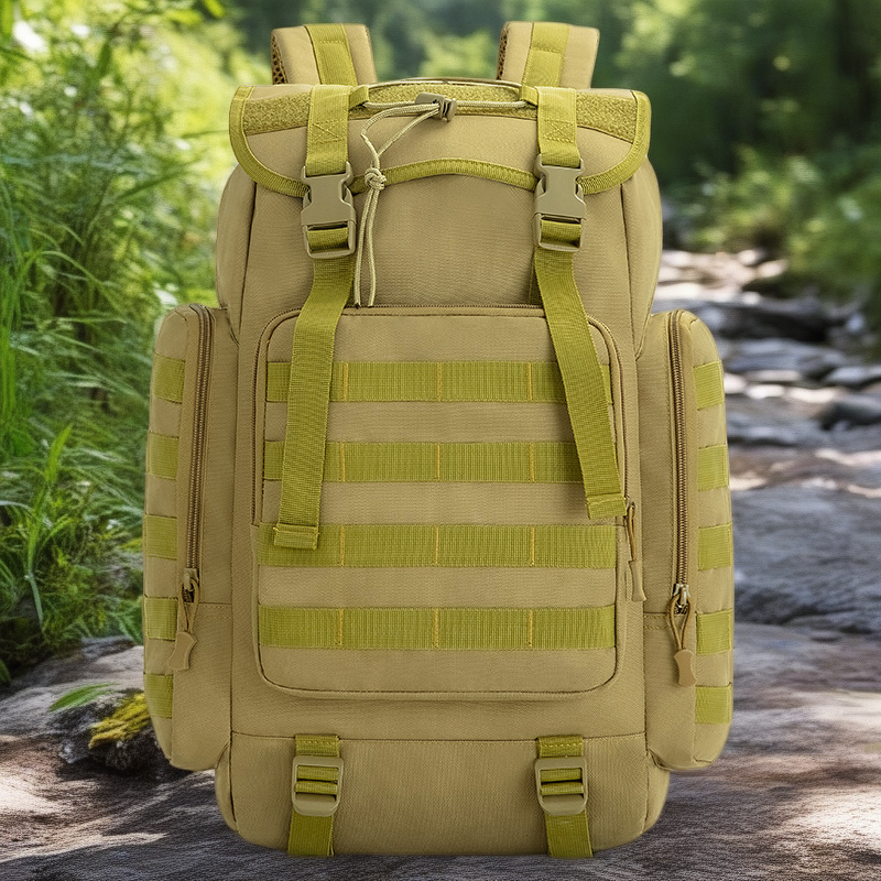 Camouflage 40L Outdoor Explorer Backpack - Large Capacity Multi-Purpose Rucksack