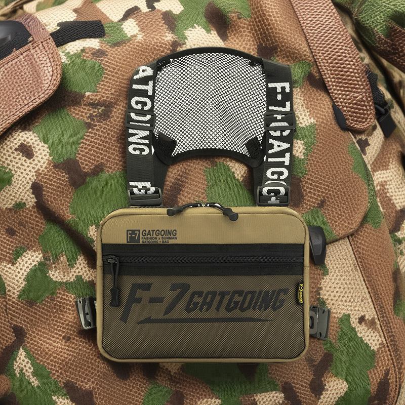 2022 Camouflage Tactical Chest Bag - Men's Functional Vest for Camping & Outdoor Activities