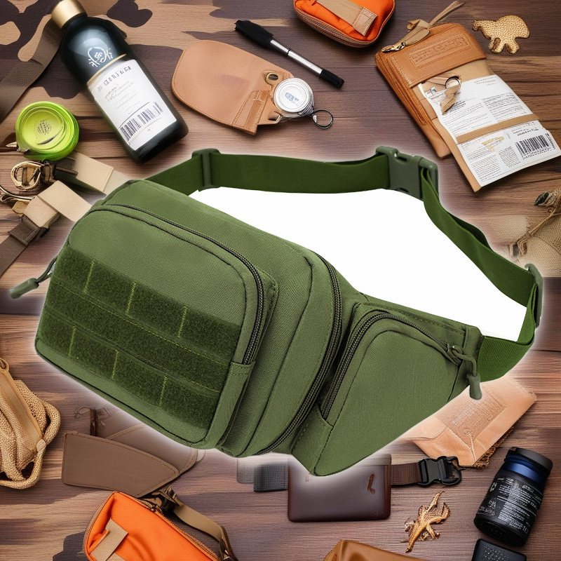 2021 Camouflage Tactical Waist Bag - Multifunctional Sports Running Crossbody Storage Kit