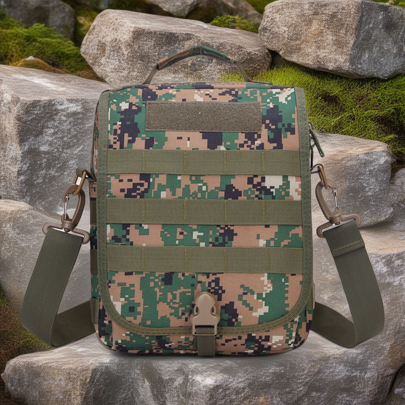 Camouflage Multi-Purpose Tactical Outdoor Shoulder Bag - Fashionable & Versatile