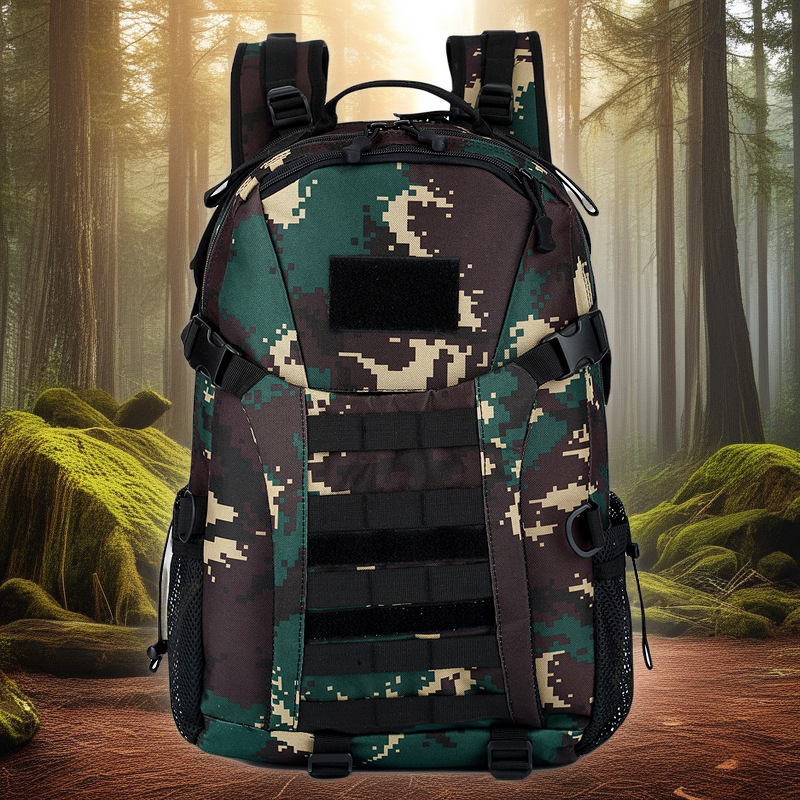Aplon Camouflage Tactical Backpack - Multi-Purpose Water-Resistant Outdoor Gear